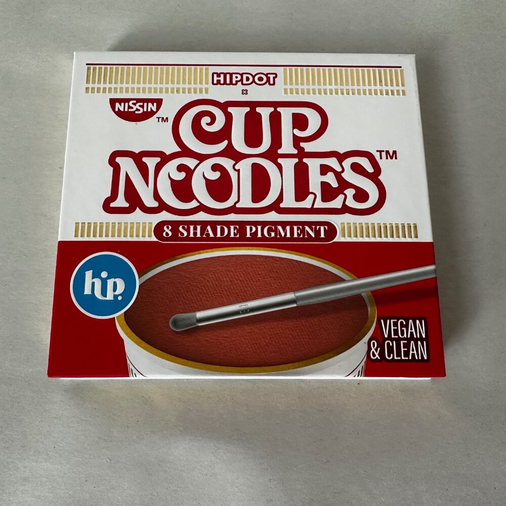 NEW hipdot Cup Noodles Palette and pouch